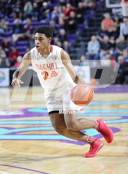 Thumbnail 2 in Oak Hill Academy vs. Imhotep Charter (City of Palms Classic) photogallery.