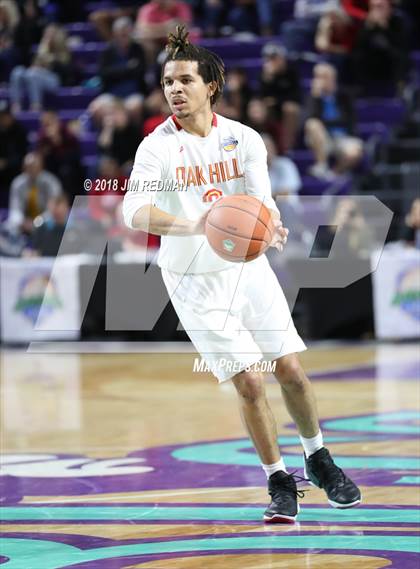 Thumbnail 3 in Oak Hill Academy vs. Imhotep Charter (City of Palms Classic) photogallery.