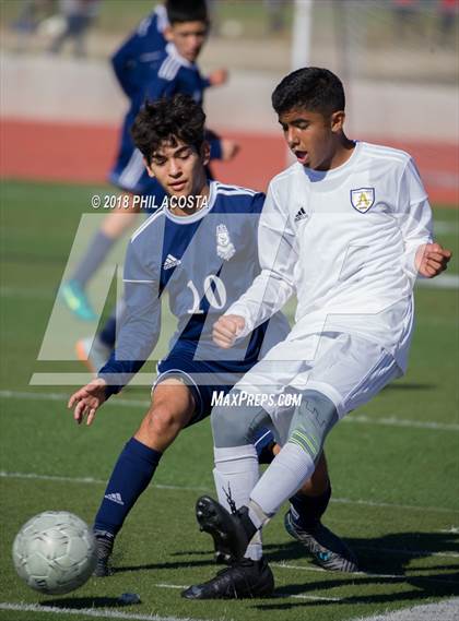 Thumbnail 2 in Bishop Amat vs Saint Paul photogallery.