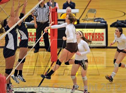 Thumbnail 2 in Pope John Paul II vs. Bethlehem Catholic (PIAA Class AA 1st Round) photogallery.