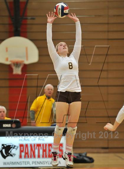 Thumbnail 3 in Pope John Paul II vs. Bethlehem Catholic (PIAA Class AA 1st Round) photogallery.