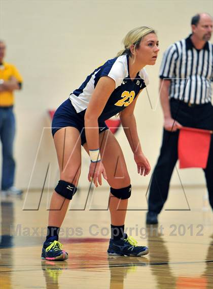 Thumbnail 2 in Pope John Paul II vs. Bethlehem Catholic (PIAA Class AA 1st Round) photogallery.