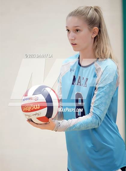 Thumbnail 2 in Mount Airy Christian Academy vs  King Abdullah Academy (Tiger Paws Invitational) photogallery.