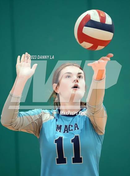 Thumbnail 3 in Mount Airy Christian Academy vs  King Abdullah Academy (Tiger Paws Invitational) photogallery.
