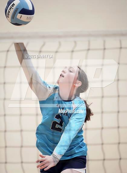 Thumbnail 1 in Mount Airy Christian Academy vs  King Abdullah Academy (Tiger Paws Invitational) photogallery.