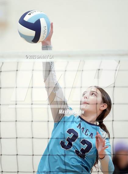 Thumbnail 2 in Mount Airy Christian Academy vs  King Abdullah Academy (Tiger Paws Invitational) photogallery.