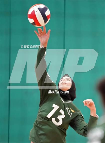 Thumbnail 3 in Mount Airy Christian Academy vs  King Abdullah Academy (Tiger Paws Invitational) photogallery.