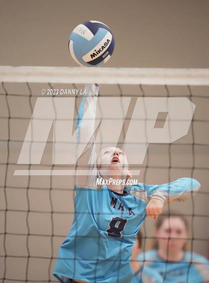 Thumbnail 1 in Mount Airy Christian Academy vs  King Abdullah Academy (Tiger Paws Invitational) photogallery.