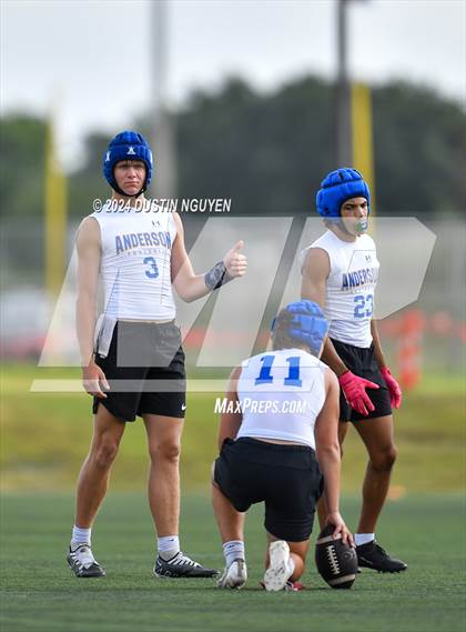 Thumbnail 1 in Cypress Falls vs. Anderson (Texas State 7 on 7 Tournament) photogallery.