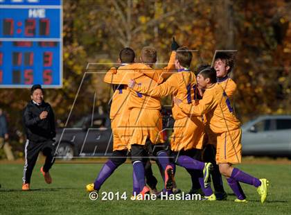 Thumbnail 2 in Lansing vs. Rhinebeck (NYSPHSAA Class C Semifinal) photogallery.