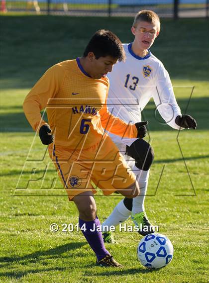 Thumbnail 1 in Lansing vs. Rhinebeck (NYSPHSAA Class C Semifinal) photogallery.