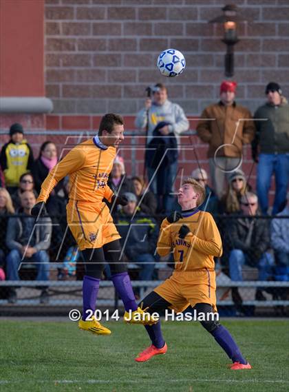 Thumbnail 1 in Lansing vs. Rhinebeck (NYSPHSAA Class C Semifinal) photogallery.