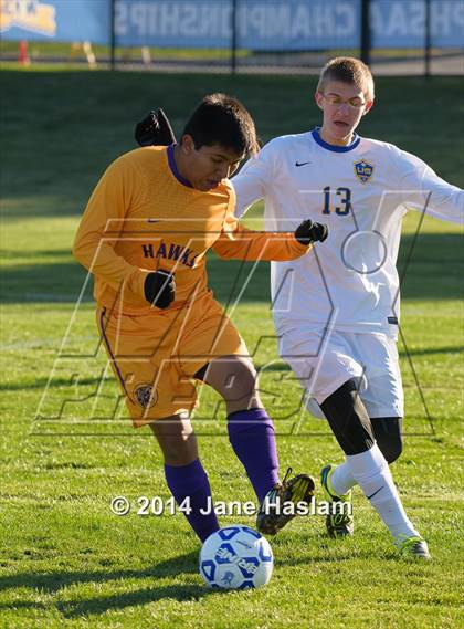Thumbnail 2 in Lansing vs. Rhinebeck (NYSPHSAA Class C Semifinal) photogallery.