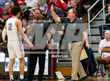 Thumbnail 2 in Mater Dei @ Sierra Canyon (Open Division) CIF Regional Finals photogallery.