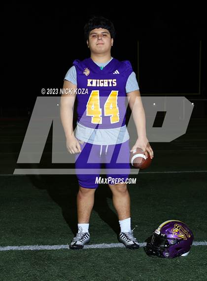 Thumbnail 2 in Lynwood Varsity Football Photo Shoot photogallery.
