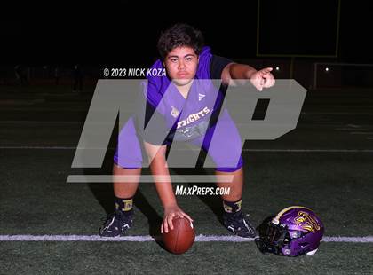 Thumbnail 2 in Lynwood Varsity Football Photo Shoot photogallery.