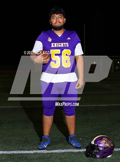 Thumbnail 1 in Lynwood Varsity Football Photo Shoot photogallery.
