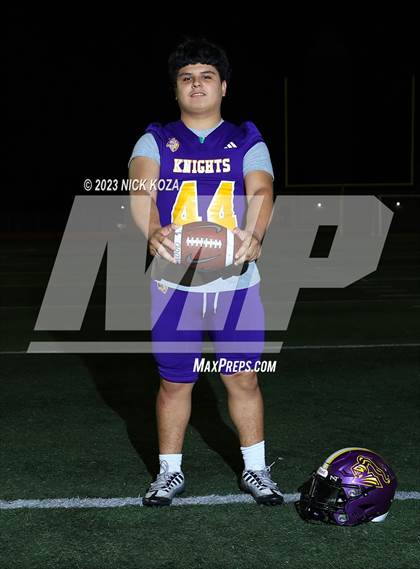 Thumbnail 2 in Lynwood Varsity Football Photo Shoot photogallery.