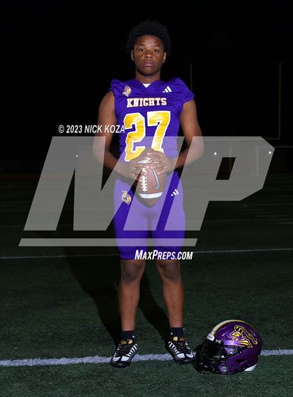 Thumbnail 1 in Lynwood Varsity Football Photo Shoot photogallery.