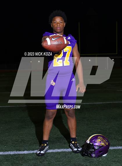 Thumbnail 2 in Lynwood Varsity Football Photo Shoot photogallery.