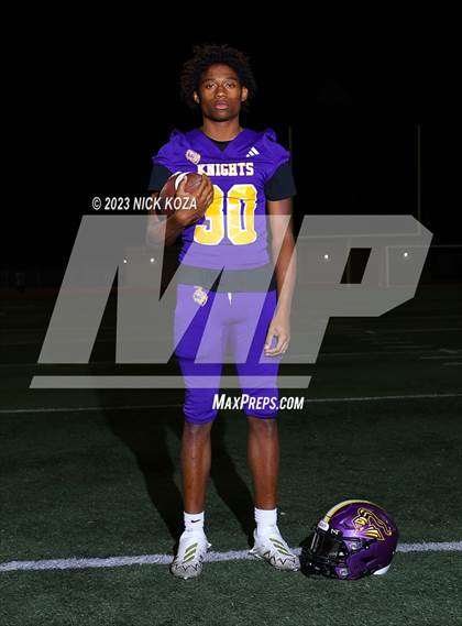 Thumbnail 3 in Lynwood Varsity Football Photo Shoot photogallery.