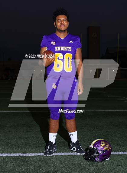 Thumbnail 2 in Lynwood Varsity Football Photo Shoot photogallery.