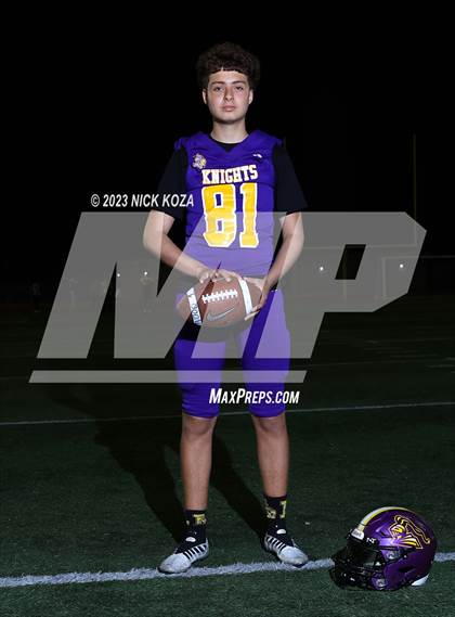 Thumbnail 3 in Lynwood Varsity Football Photo Shoot photogallery.