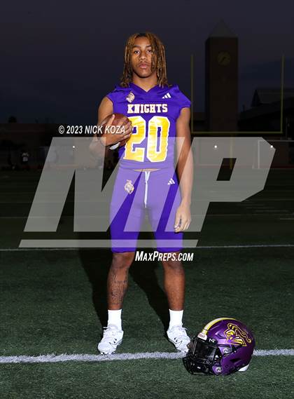 Thumbnail 2 in Lynwood Varsity Football Photo Shoot photogallery.