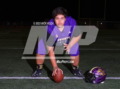Thumbnail 2 in Lynwood Varsity Football Photo Shoot photogallery.