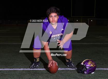 Thumbnail 1 in Lynwood Varsity Football Photo Shoot photogallery.