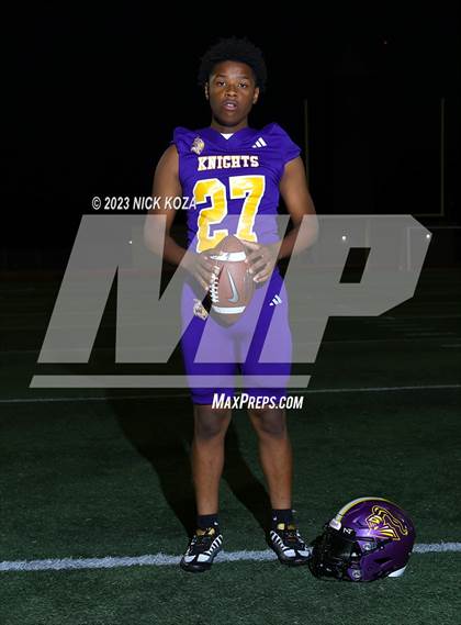 Thumbnail 3 in Lynwood Varsity Football Photo Shoot photogallery.