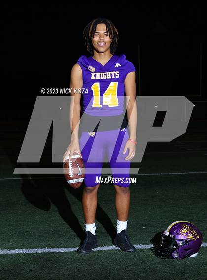 Thumbnail 3 in Lynwood Varsity Football Photo Shoot photogallery.