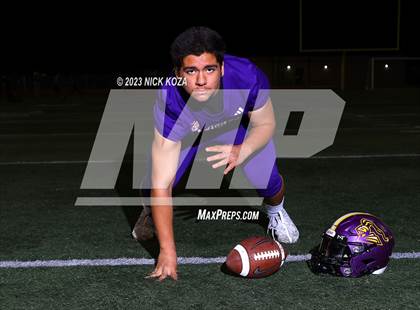Thumbnail 3 in Lynwood Varsity Football Photo Shoot photogallery.