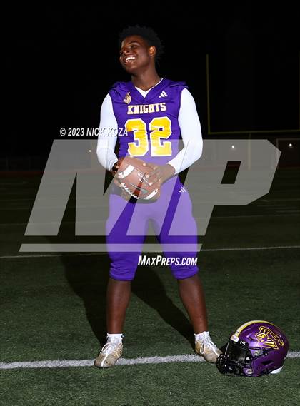 Thumbnail 2 in Lynwood Varsity Football Photo Shoot photogallery.
