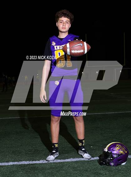 Thumbnail 3 in Lynwood Varsity Football Photo Shoot photogallery.