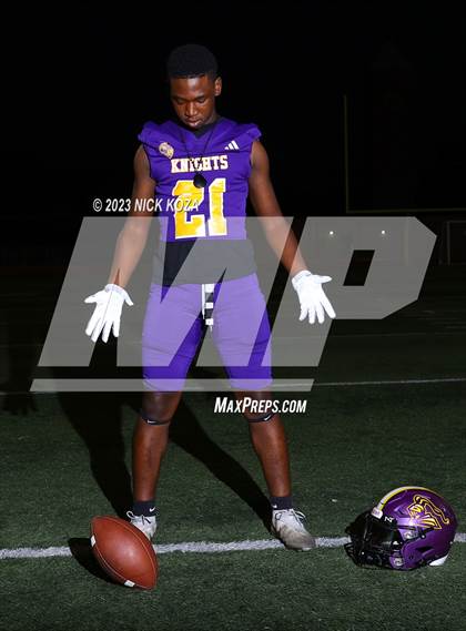 Thumbnail 2 in Lynwood Varsity Football Photo Shoot photogallery.