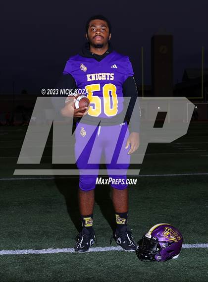 Thumbnail 1 in Lynwood Varsity Football Photo Shoot photogallery.