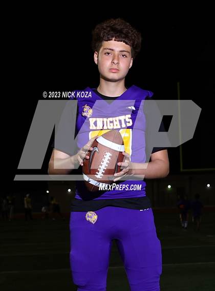 Thumbnail 2 in Lynwood Varsity Football Photo Shoot photogallery.