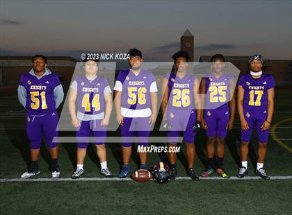 Thumbnail 3 in Lynwood Varsity Football Photo Shoot photogallery.