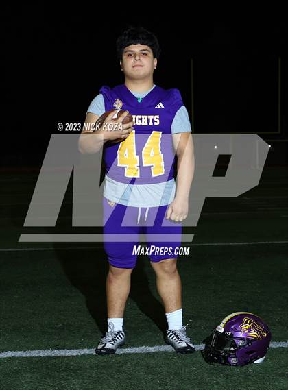 Thumbnail 1 in Lynwood Varsity Football Photo Shoot photogallery.