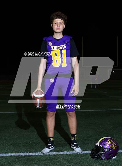 Thumbnail 3 in Lynwood Varsity Football Photo Shoot photogallery.
