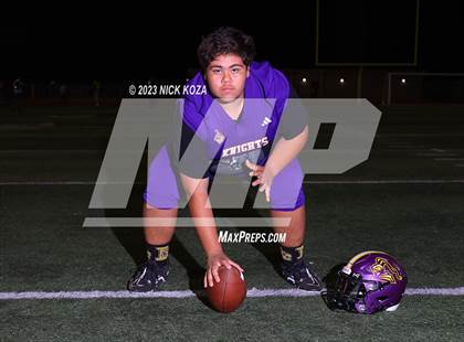 Thumbnail 3 in Lynwood Varsity Football Photo Shoot photogallery.