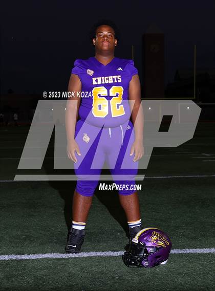 Thumbnail 2 in Lynwood Varsity Football Photo Shoot photogallery.