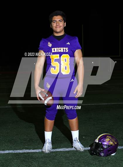 Thumbnail 3 in Lynwood Varsity Football Photo Shoot photogallery.