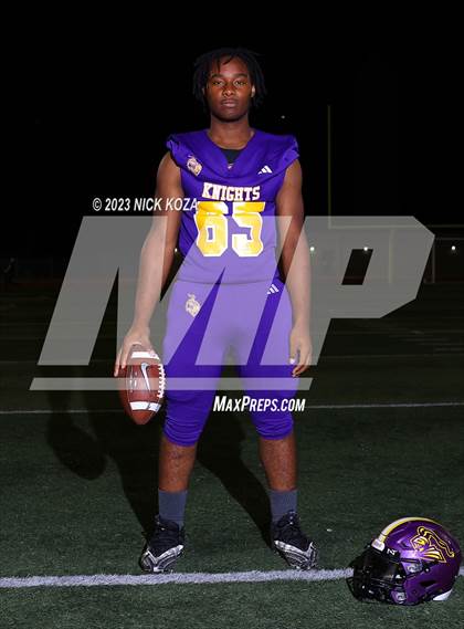 Thumbnail 2 in Lynwood Varsity Football Photo Shoot photogallery.