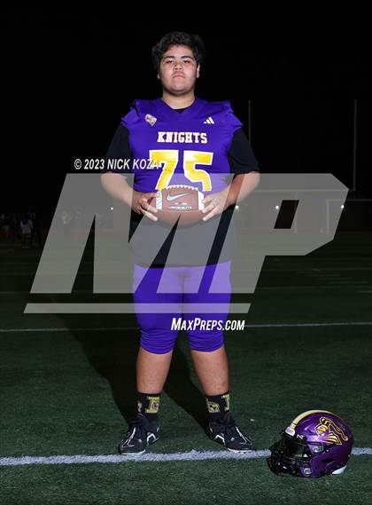 Thumbnail 1 in Lynwood Varsity Football Photo Shoot photogallery.