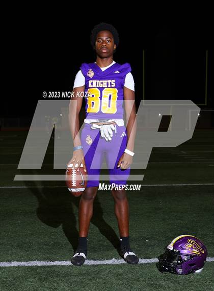 Thumbnail 2 in Lynwood Varsity Football Photo Shoot photogallery.