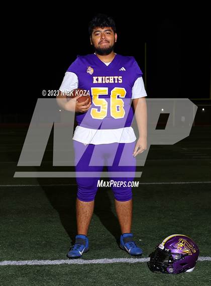 Thumbnail 2 in Lynwood Varsity Football Photo Shoot photogallery.