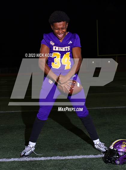 Thumbnail 2 in Lynwood Varsity Football Photo Shoot photogallery.