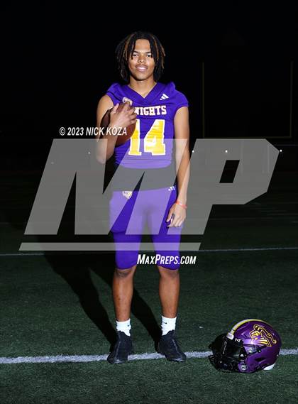 Thumbnail 2 in Lynwood Varsity Football Photo Shoot photogallery.